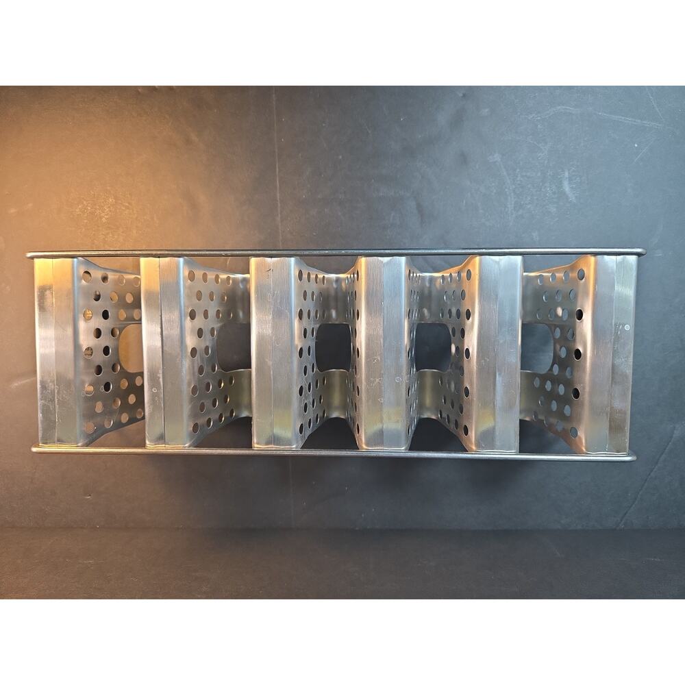 Blackstone Griddle Grill Taco Holder Rack Stainless Steel 4-Slot with Handles - Picture 8 of 10